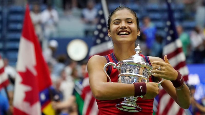 The teenager was hailed as ‘an amazing British athlete’ after winning the US Open.