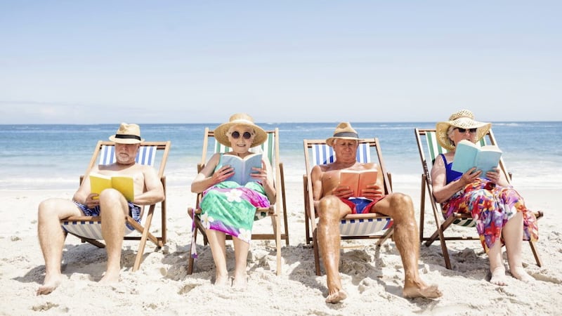 Holidaymakers get through an average of three books each time they go away, according to a survey by TUI Blue 