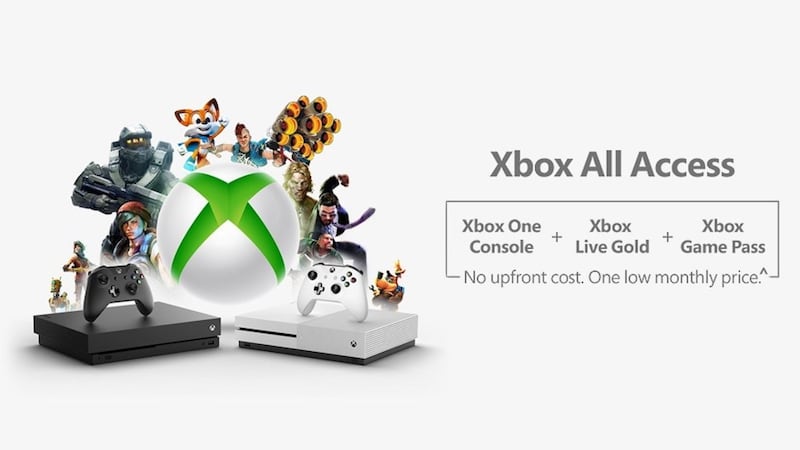 Players will be able to get a console and access to Xbox Live and Game Pass without paying anything up front.