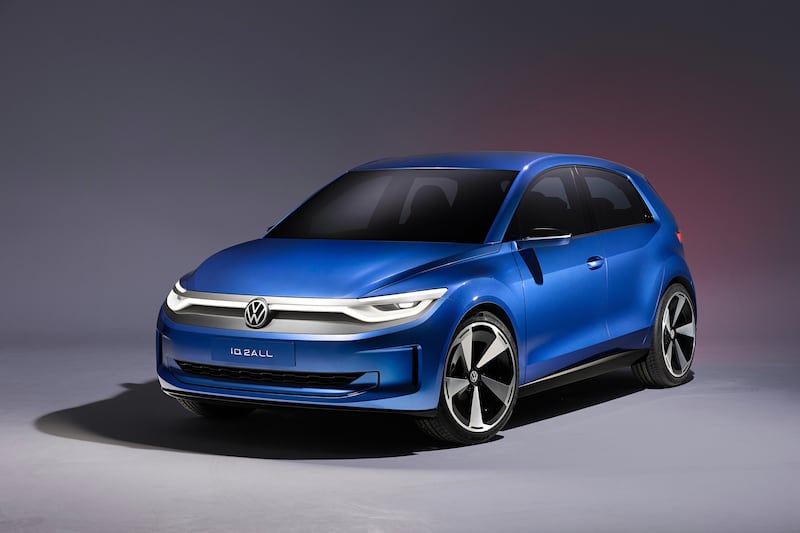 The ID.2 is set to arrive in 2025 as Volkswagen’s most affordable EV. (Volkswagen)