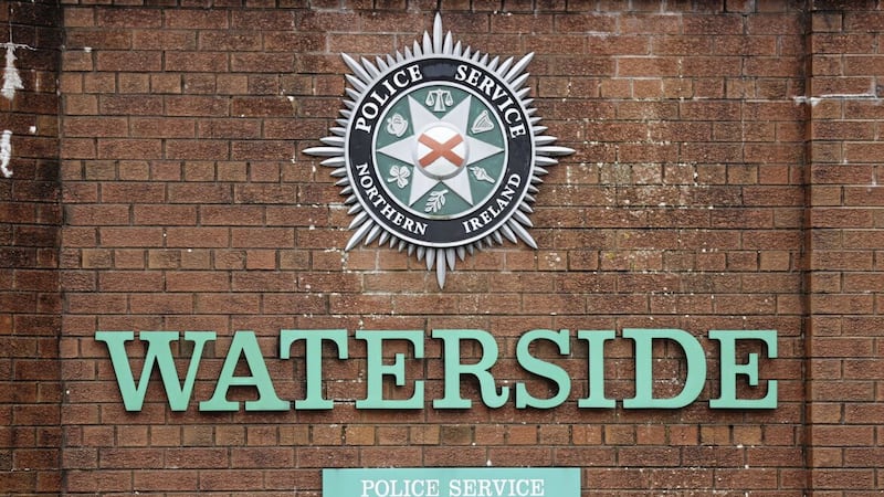 A car bomb was left outside a PSNI station in the Waterside area of Derry earlier this month 