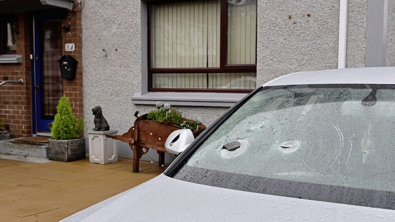 A woman and two men were attacked by a gang at a house in Ballymoney. Picture by Colm Lenaghan/ Pacemaker 
