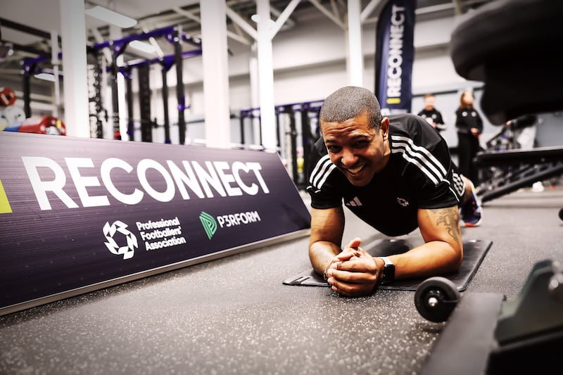 Jermaine Beckford taking part in the RECONNECT session at Loughborough University 