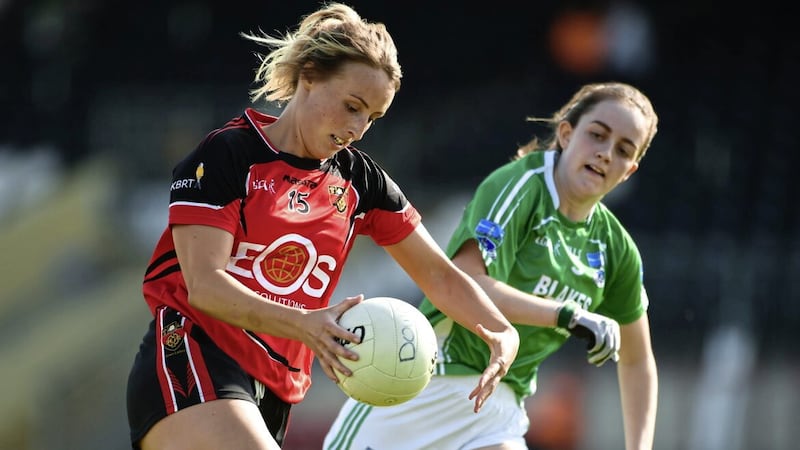 The return of the experienced Kate McKay has given Down a boost ahead of the 2023 season, which starts this Sunday Picture by Sportsfile 