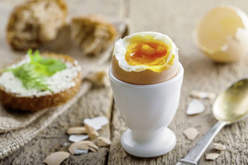 Eggs are high in protein and a perfect way to start your day 