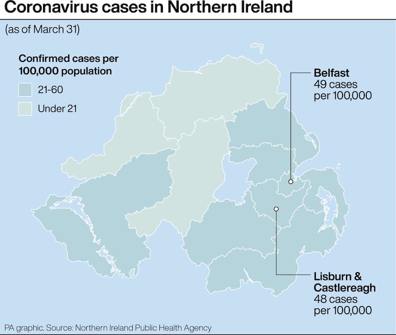Coronavirus: Number of deaths in Northern Ireland has risen by six to 28