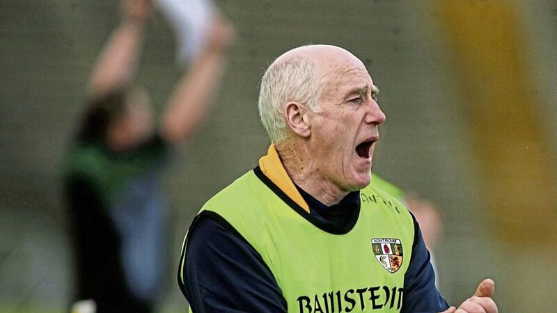 Dinny Cahill returned to the Antrim senior hurling manager&#39;s role in November 2009 Picture by S&eacute;amus Loughran 