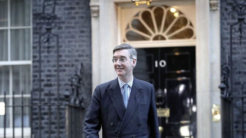 Jacob Rees Mogg said he disputed Peter Brooke&#39;s assertion that Britain has &#39;no selfish strategic interest&#39; in Northern Ireland. Picture by Aaron Chown/PA Wire 