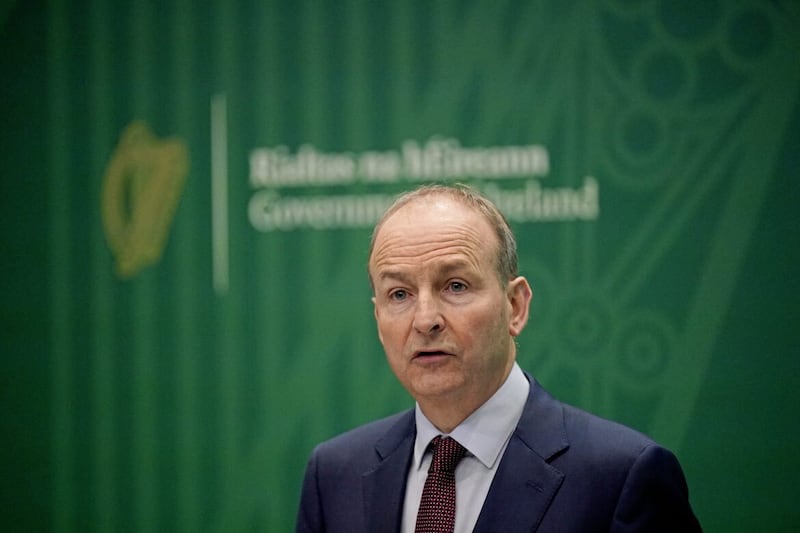 T&aacute;naiste Miche&aacute;l Martin will host a delegation of Northern Ireland businesses in Dublin on Thursday. Picture by Niall Carson/PA Wire 