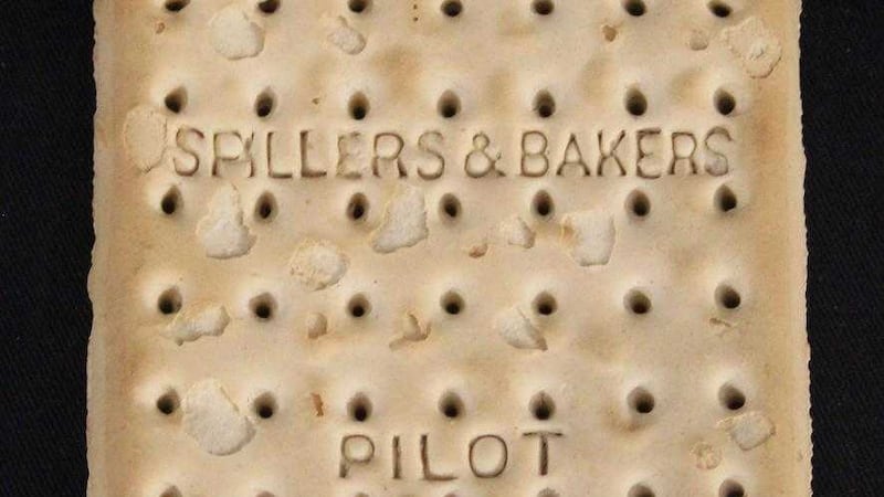 Spillers and Bakers &quot;Pilot&quot; biscuit which survived the sinking of the Titanic in 1912. Picture by Henry Aldridge &amp; Son, PA Wire