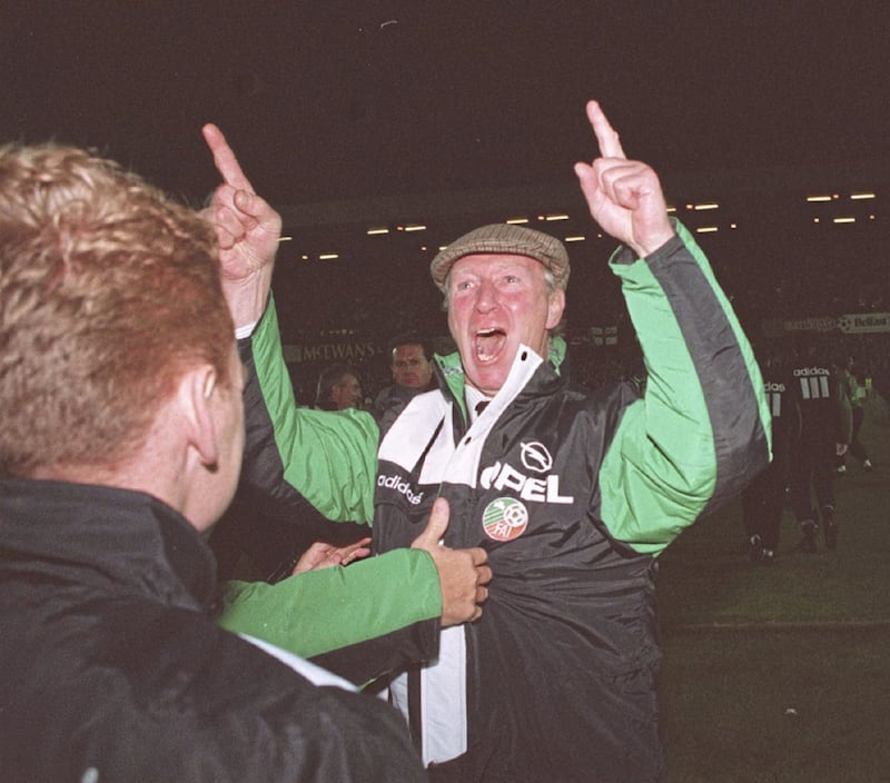 Colin Young&#39;s excellent authorised biography &#39;Jack Charlton&#39;, he recounts the story of that infamous night at Windsor Park in 1993 and his falling out with Northern Ireland boss Billy Bingham 