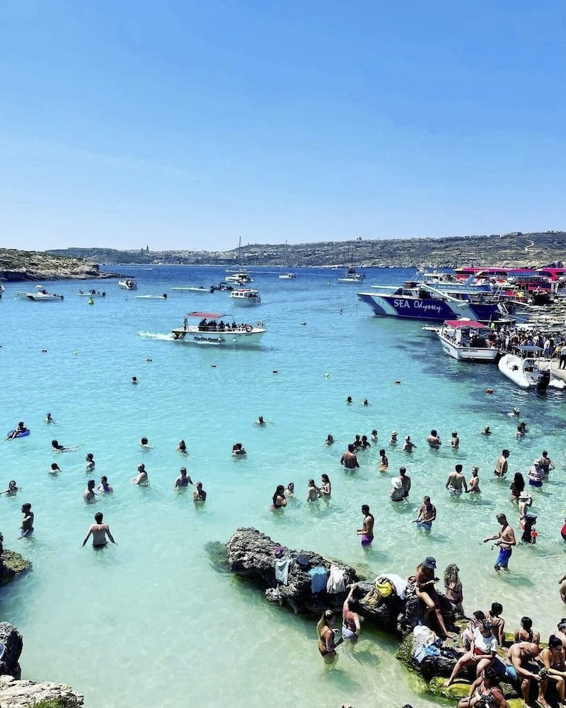 Crystal-clear waters are a key attraction of Malta and its neighbouring islands 