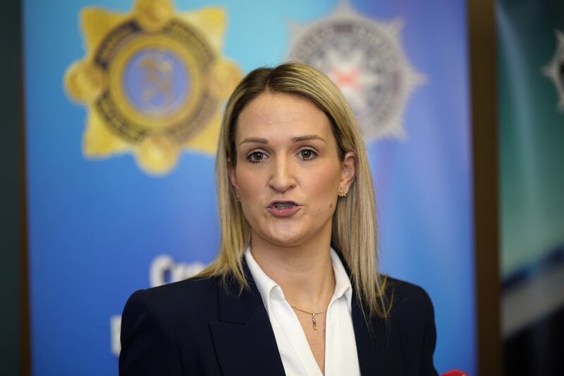 Helen McEntee claimed 80% of asylum seekers are coming into the country from Northern Ireland