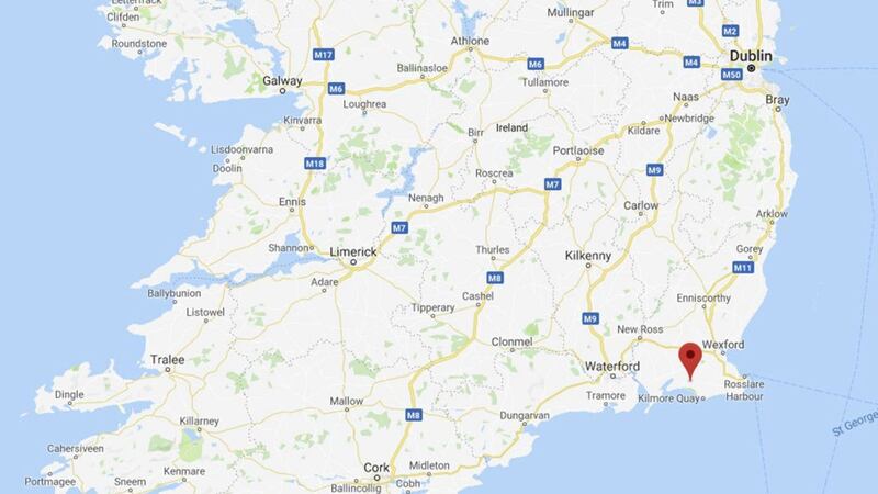 The crash happened in the Gibletstown area, near Duncormick in the south of the county 