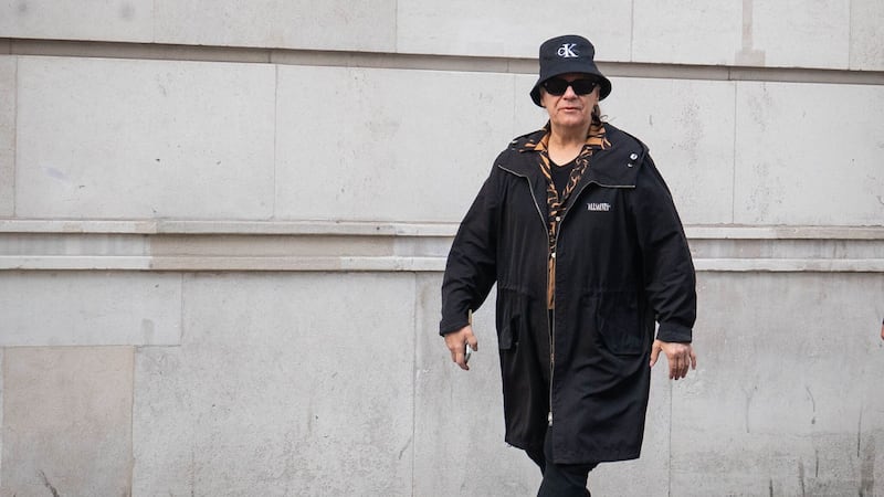 Duran Duran’s Andy Taylor arrives at Wogan House in central London to appear on the Zoe Ball Breakfast Show on Radio 2 (James Manning/PA)