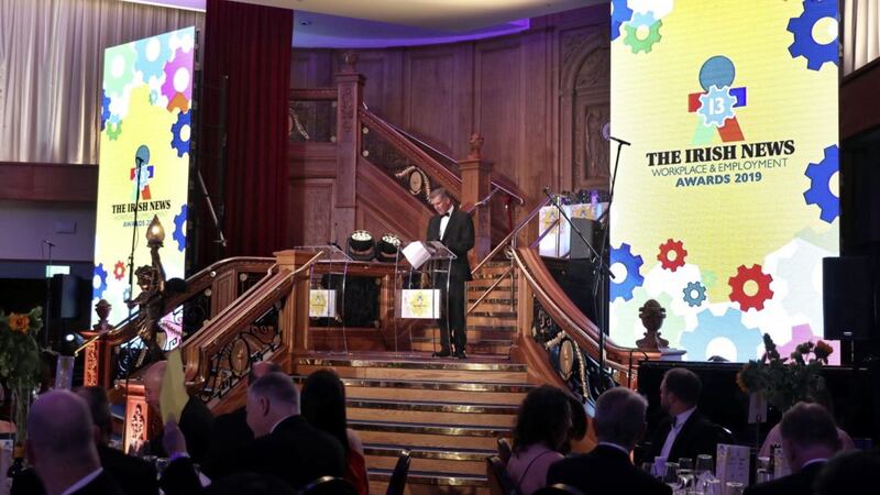Flashback to the 2019 Irish News Workplace &amp; Employment Awards in Titanic Belfast. A decision has been taken to posted this year&#39;s initiative until June 2021. Photo: Declan Roughan 