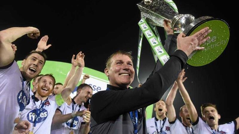 Dundalk manager Stephen Kenny has guided the club to the cusp of the Champions League group stages 