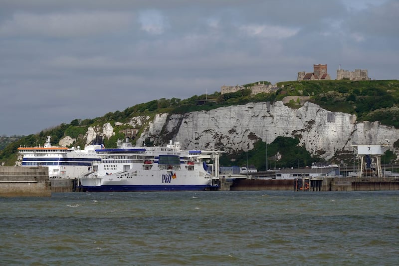 The company expects the vessel to cut fuel usage on Dover-Calais crossings by 40% compared with its current fleet (Yui Mok/PA)
