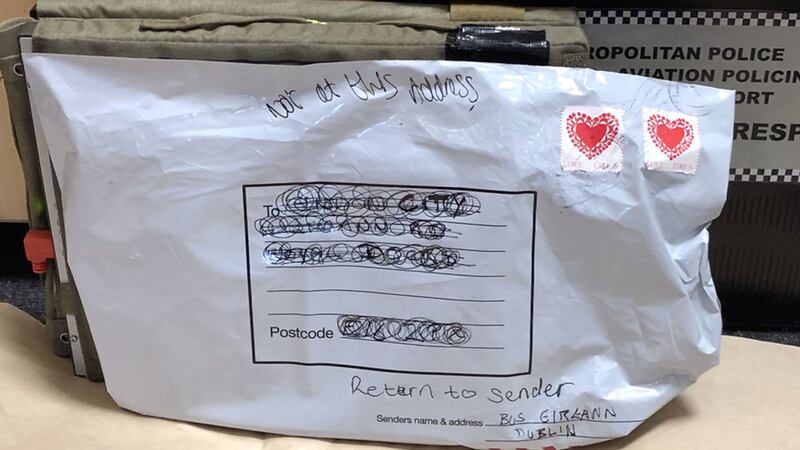 &nbsp;Police investigating parcel bombs sent to London and Glasgow are linking the packages to those sent to British Army Recruitment Centres. Metropolitan Police/PA Wire