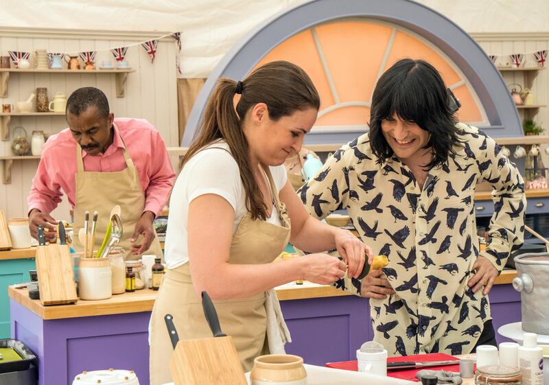 Paul Hollywood served up two Hollywood handshakes in first GBBO task