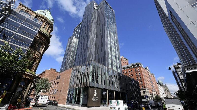 The &pound;53m Grand Central Hotel opened its doors in Belfast last month 