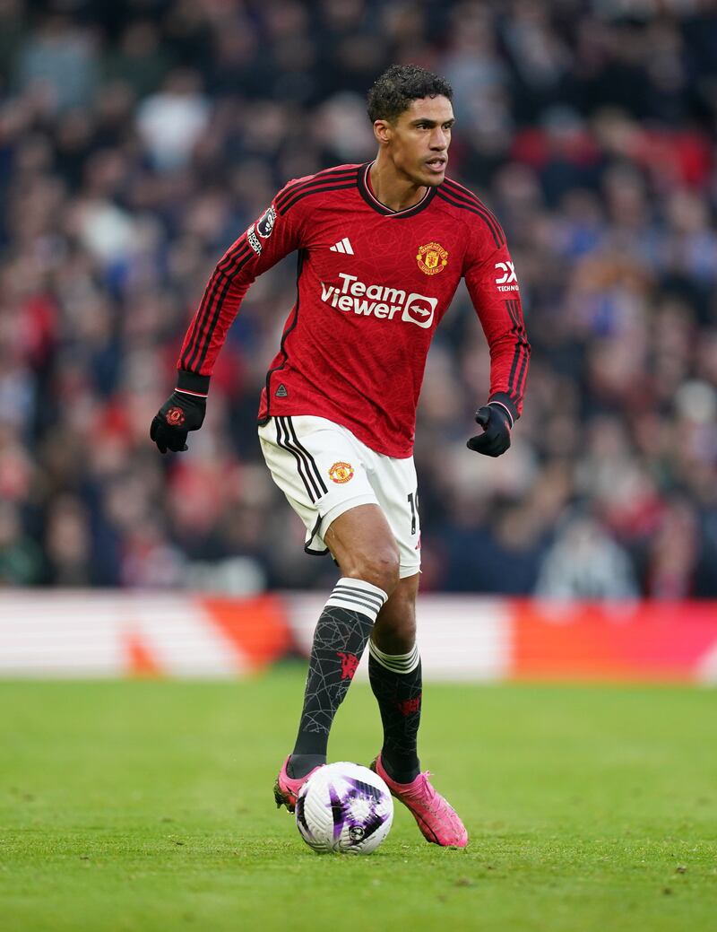 Manchester United’s Raphael Varane is among a number of players who have spoken out about football’s heavy workload