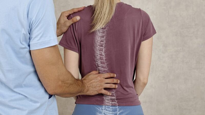 The degeneration associated with scoliosis causes considerable back pain. 