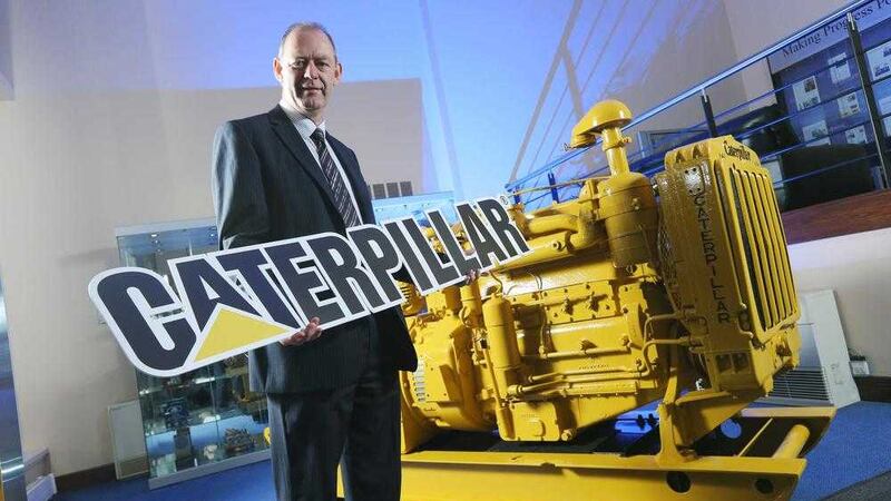Robert Kennedy of Caterpillar NI acknowledges that 2014 was a tough year for the company 