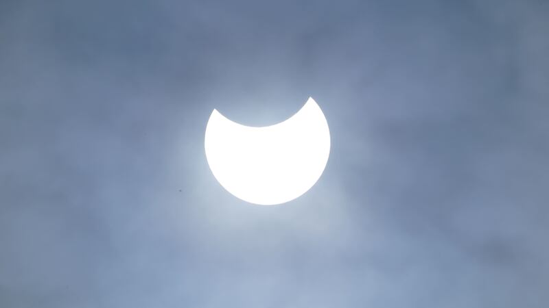 Nearly a third of the sun will be blocked out by the moon in what is known as an annular eclipse.