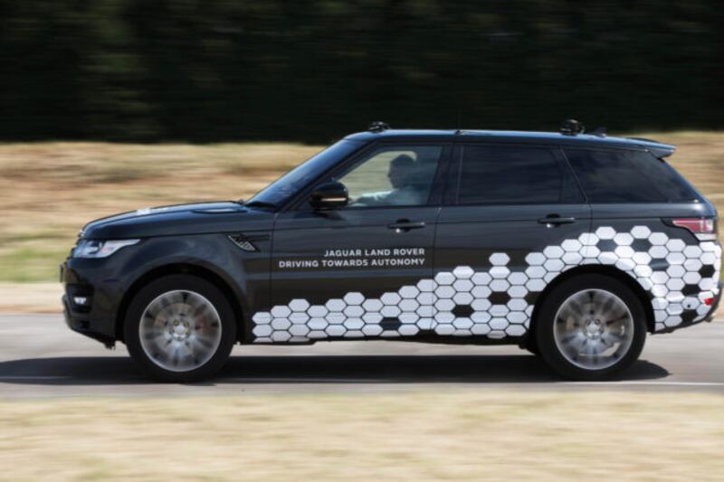 Prototype vehicle from Jaguar Land Rover