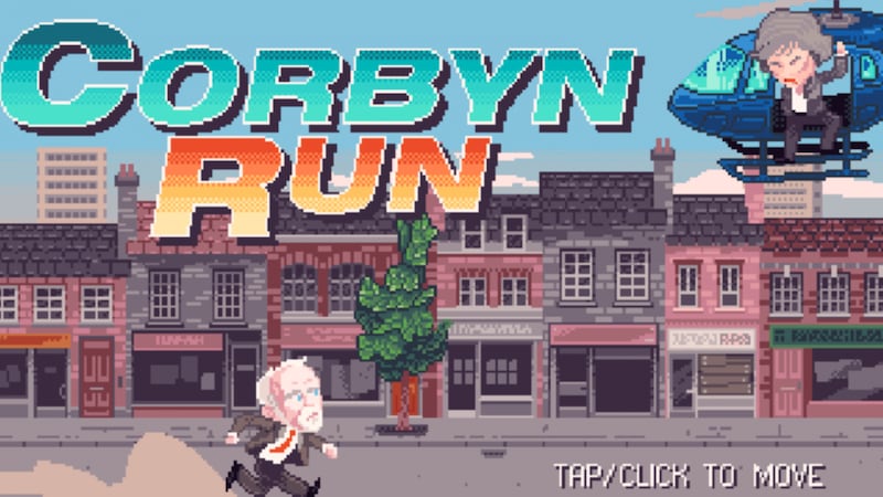 You can play Jeremy Corbyn running through the streets in the build-up to the election.
