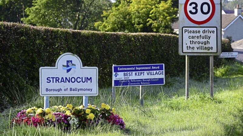 A man has been shot in the arms and legs in a house in County Antrim.The police described the incident in the village of Stranocum as a &quot;paramilitary-style attack&quot;.It happened at about 22:20 BST on Saturday night. Three men forced their way into a house and shot the victim.Picture By: Arthur Allison/ Pacemaker Press. 
