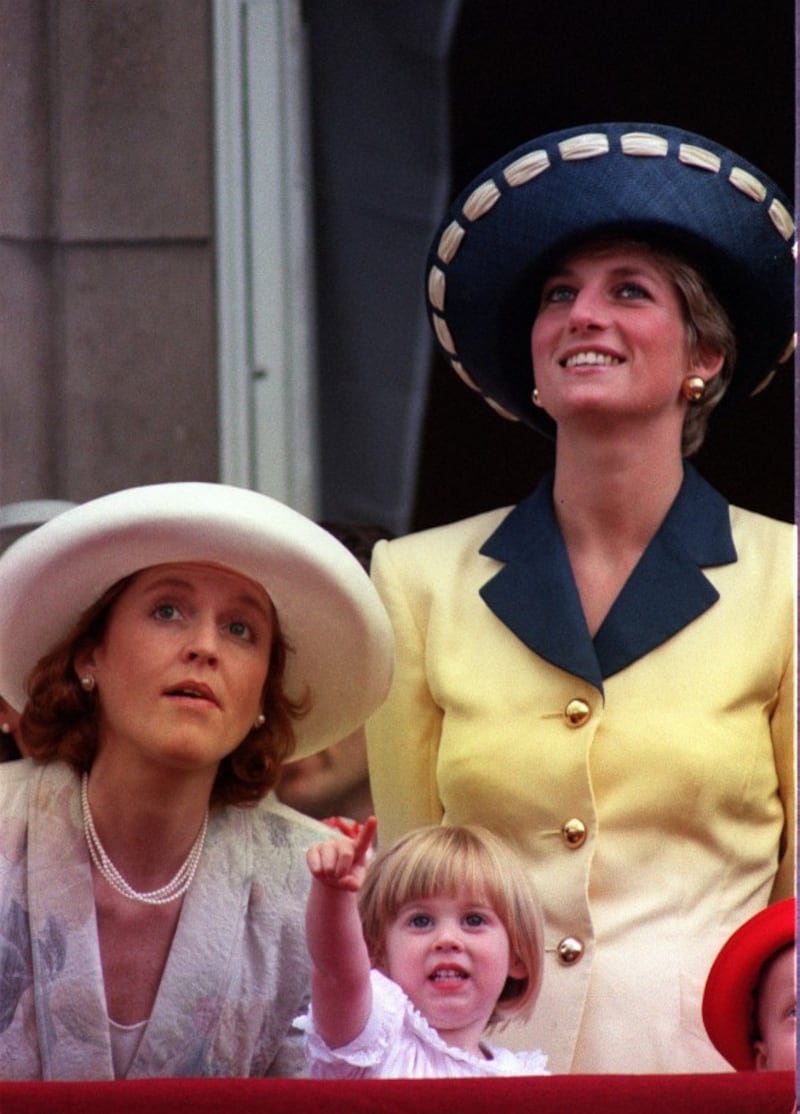 Duchess of York and Diana, Princess of Wales 