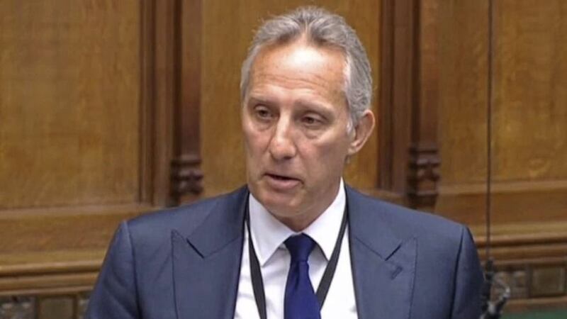 &nbsp;Ian Paisley apologising to the House of Commons last week