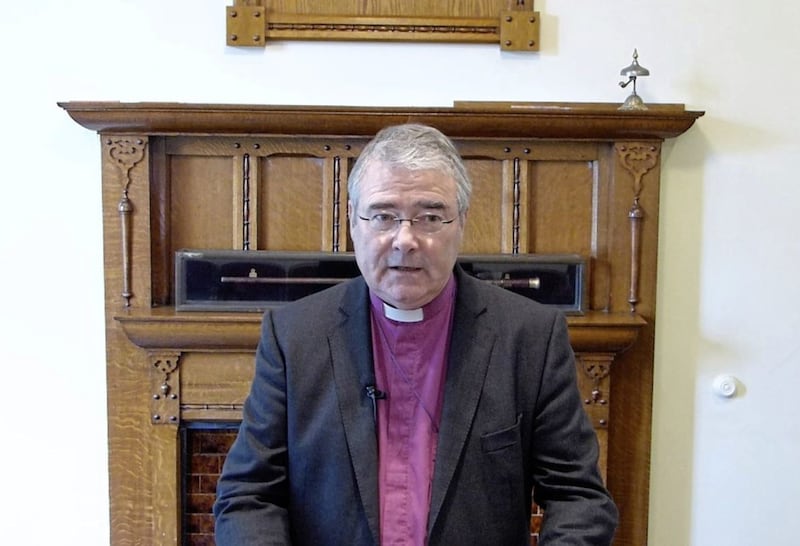 Archbishop of Armagh John McDowell, who delivered his General Synod Presidential Address online. 