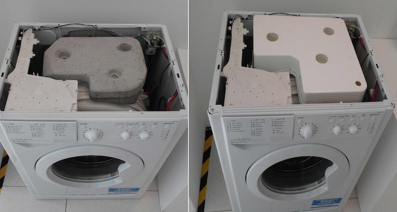 washing machine counterweight