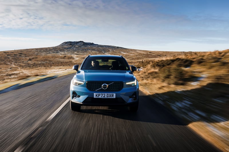 The XC40 is available with a broad choice of electrified powertrains. (Volvo)