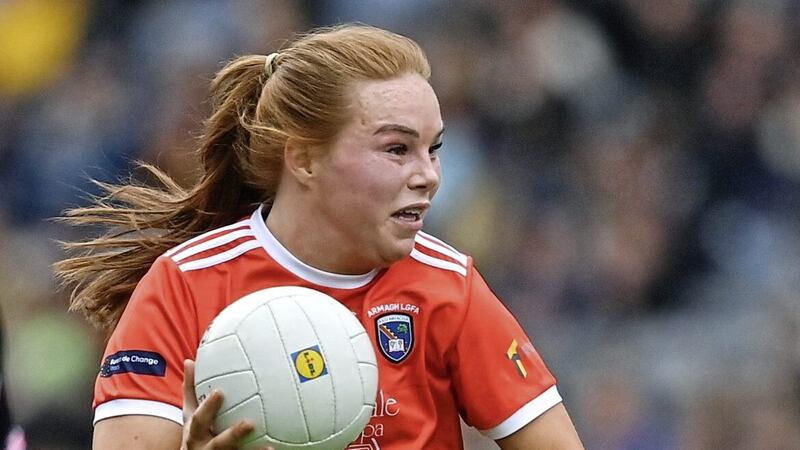 Niamh Marley in action for Armagh 
