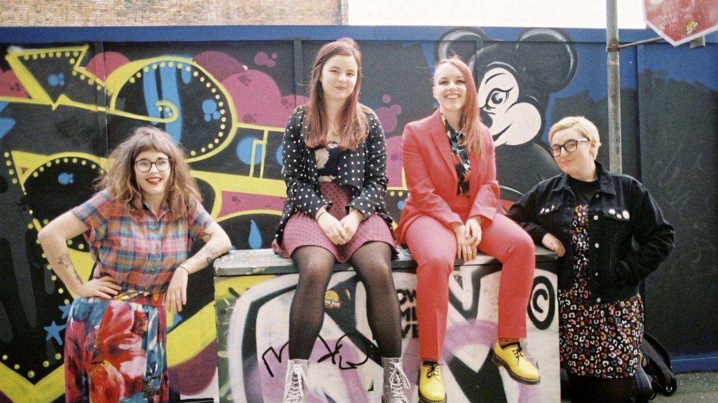 Belfast's Problem Patterns were one of the best new bands of 2019. Picture by Betsy Bailie