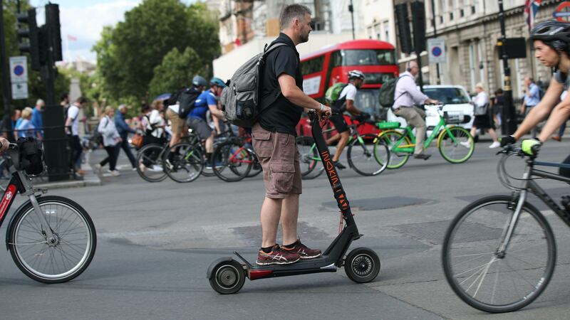 The proposals are part of a consultation launched by the Department for Transport to allow trials of rental e-scooters.