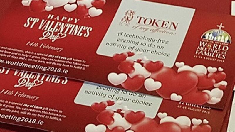 The WMOF2018 office has prepared flyers with ideas on how to mark St Valentine&#39;s Day and gift tokens 