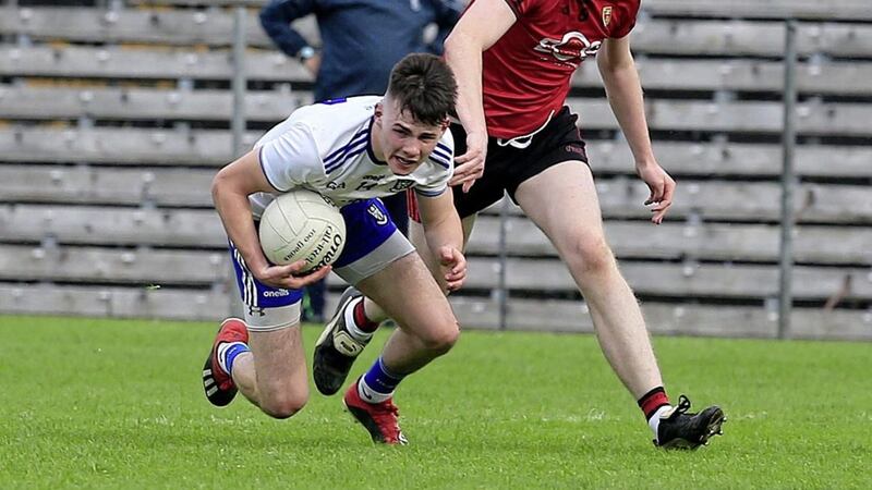 THREAT: Jason Iriwn was Monaghan&#39;s main man as they defeated Down last weekend Picture: Philip Walsh 