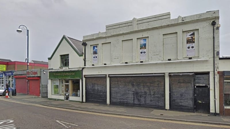 The site on Portrush&#39;s Main Street, set to be redeveloped. 