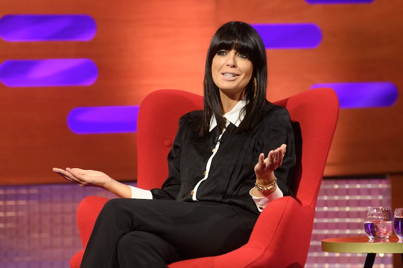 Claudia Winkleman hosts The Traitors on BBC One