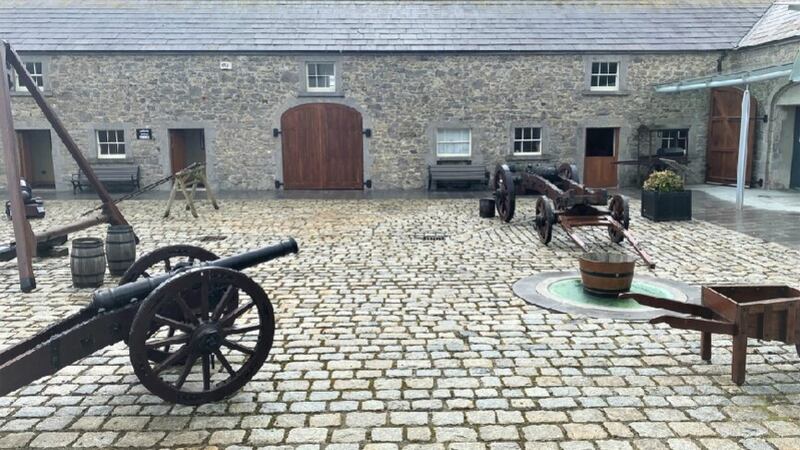 The existing visitors' centre at the Battle of the Boyne site in Co Meath.