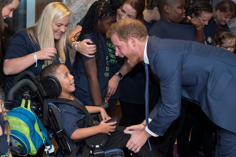 Harry at the annual WellChild Awards 