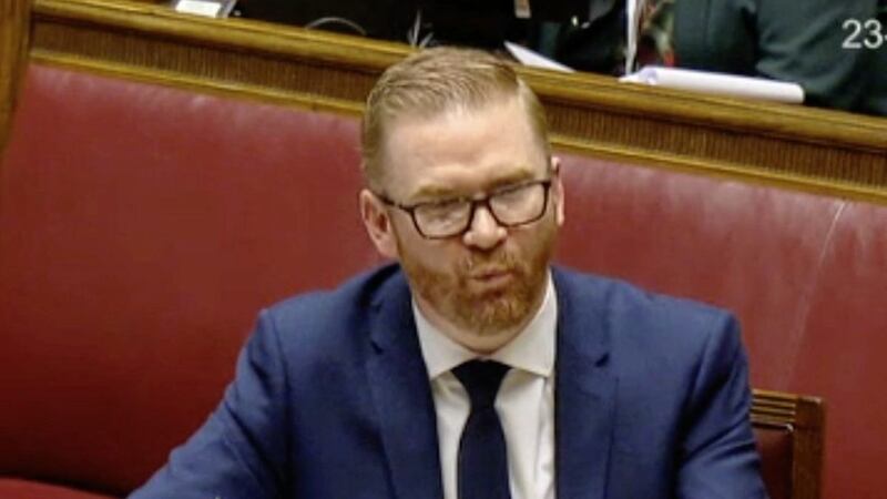  Simon Hamilton was the third former DUP minister to appear before the RHI inquiry 