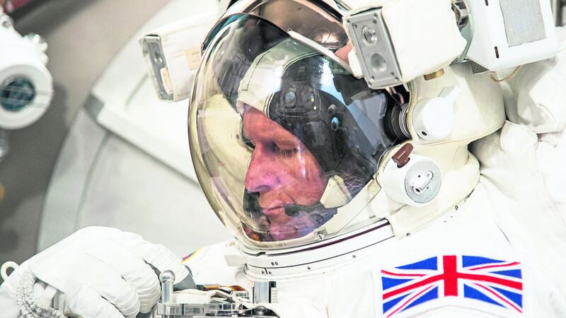 Astronaut Tim Peake will be in Belfast today 