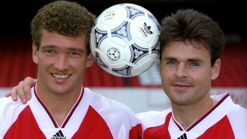15 photos of new signings being unveiled that prove transfers were better in the 90s