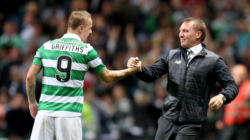 &nbsp; Celtic manager Brendan Rodgers and ace marksman Leigh Griffiths can team up to give the Hoops victory in their Champions League play-off, first leg against Hapoel Be&rsquo;er Sheva this evening